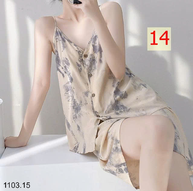 26HA1103.15 - BỘ 2S COTTON LỤA MẶC NHÀ