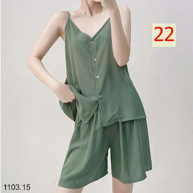 26HA1103.15 - BỘ 2S COTTON LỤA MẶC NHÀ