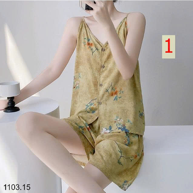 26HA1103.15 - BỘ 2S COTTON LỤA MẶC NHÀ