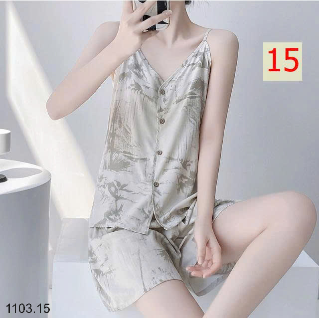 26HA1103.15 - BỘ 2S COTTON LỤA MẶC NHÀ