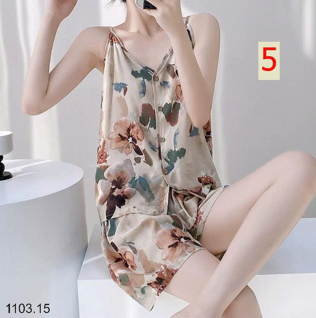 26HA1103.15 - BỘ 2S COTTON LỤA MẶC NHÀ