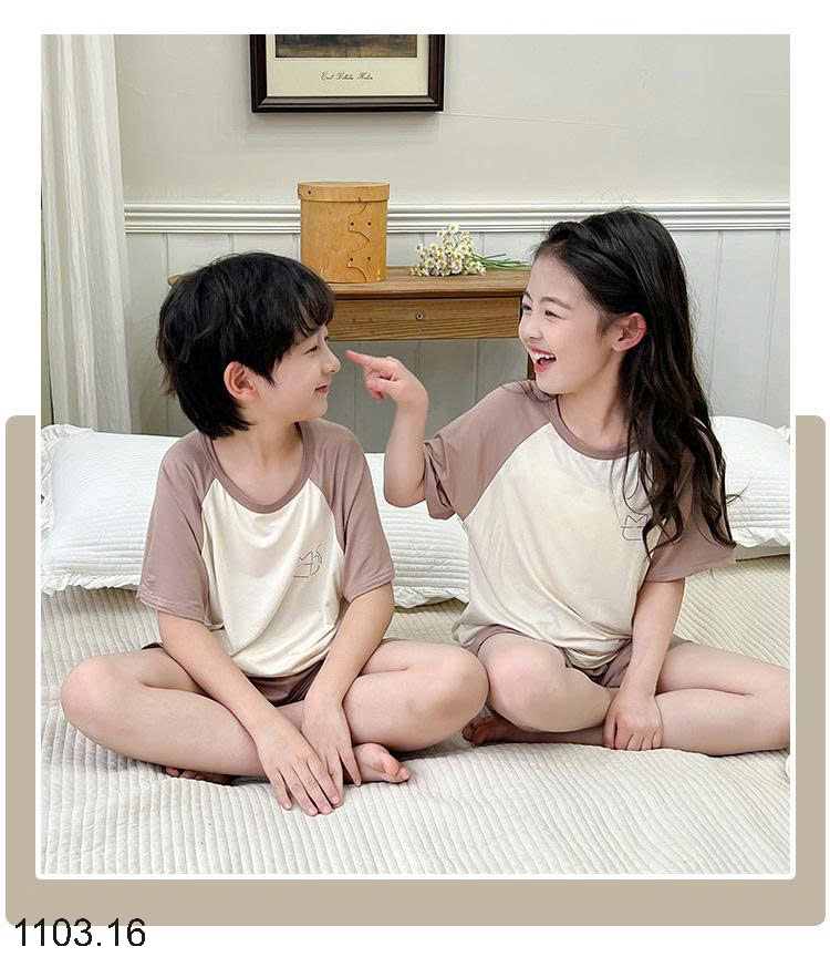 26HA1103.16 - SET ĐỒ BỘ MẶC NHÀ CHO BÉ