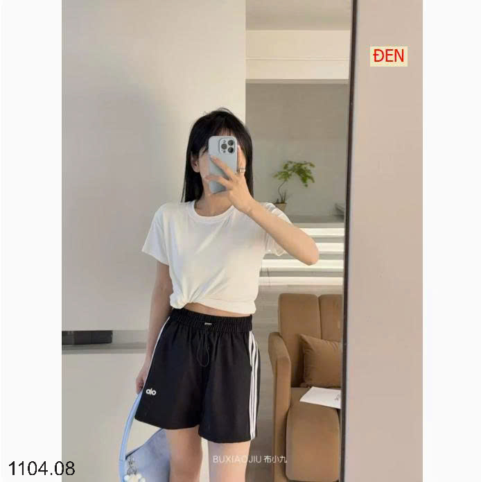 26HA1104.08 - QUẦN SHORT THỂ THAO BU XIAOJIU CHO NỮ