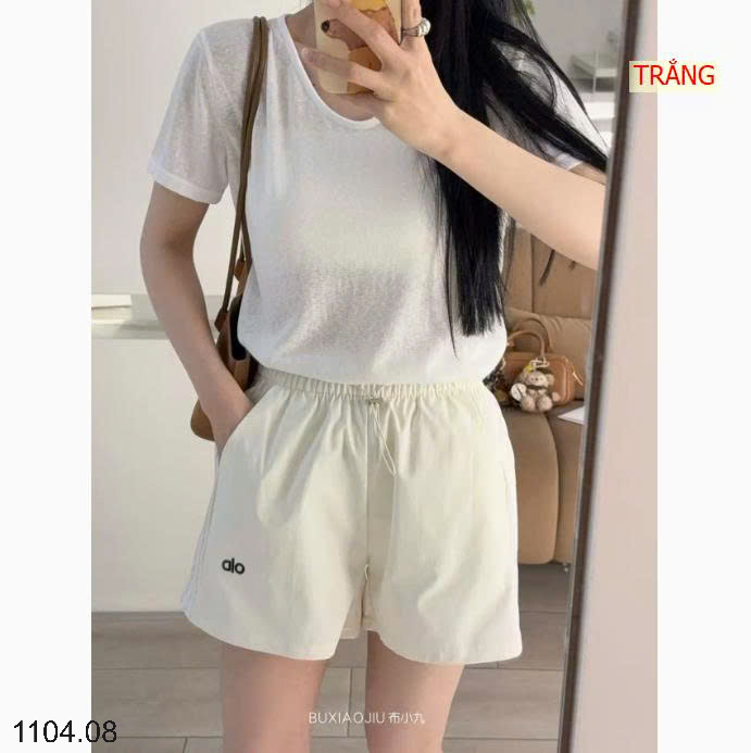 26HA1104.08 - QUẦN SHORT THỂ THAO BU XIAOJIU CHO NỮ