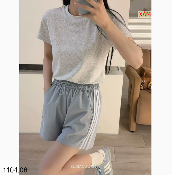 26HA1104.08 - QUẦN SHORT THỂ THAO BU XIAOJIU CHO NỮ
