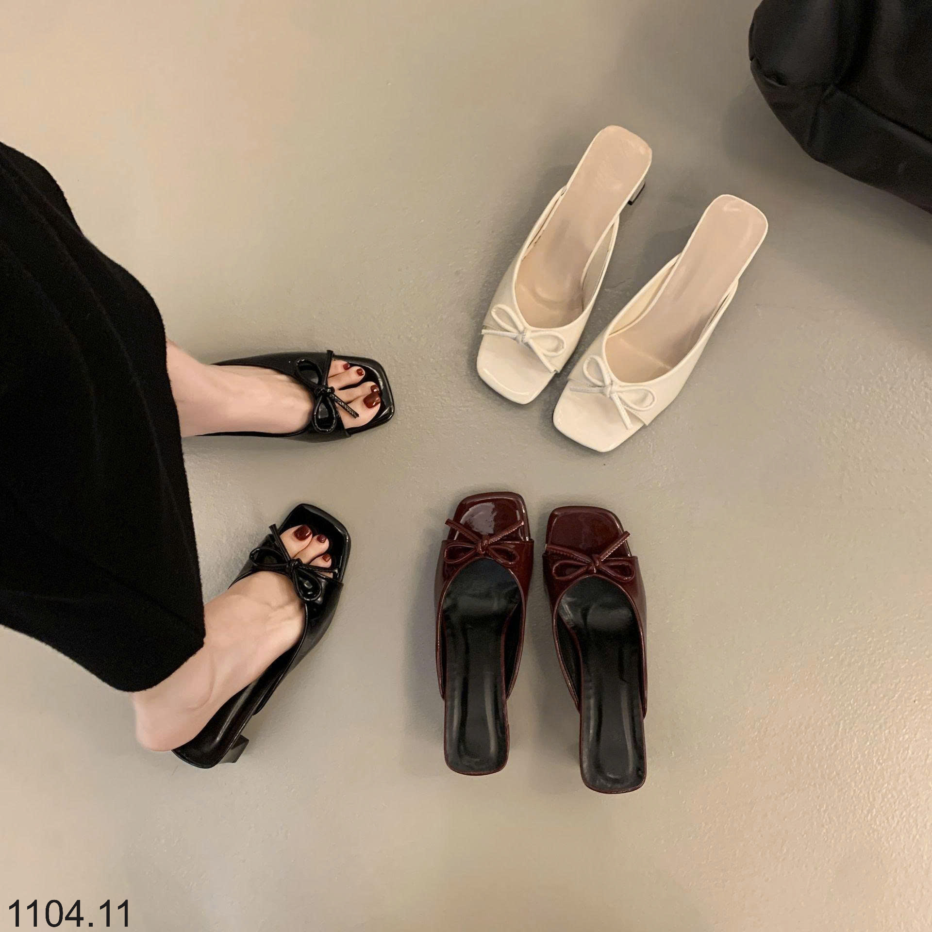 26HA1104.11 - GUỐC NƠ CAO GÓT