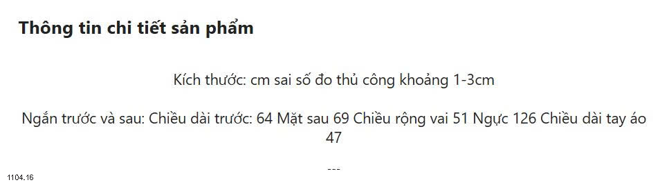 26HA1104.16 - ÁO SƠ MI QUẢNG CHÂU CHO NỮ