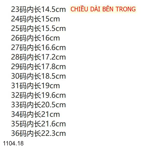 26HA1104.18 - GIÀY ĐẾ BỆT THOÁNG KHÍ BÉ GÁI