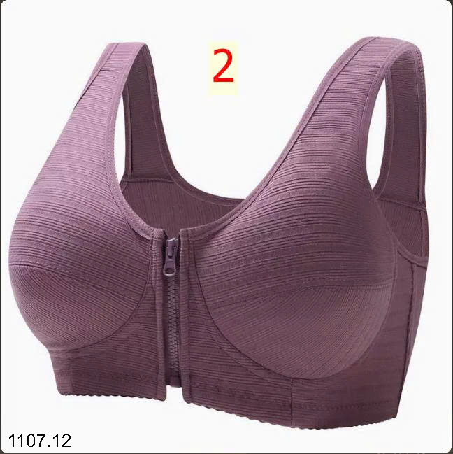 26HA1107.12 - SET 2 ÁO NGỰC TRUNG NIÊN KÉO KHÓA TRƯỚC