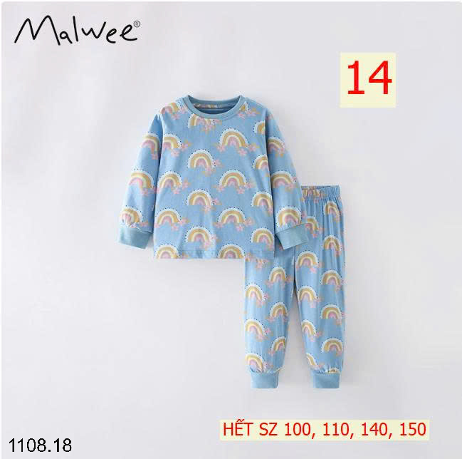 26HA1108.18 - BỘ THU ĐÔNG MẶC NHÀ BÉ TRAI MALWEE