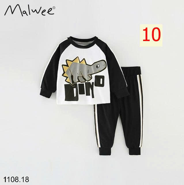 26HA1108.18 - BỘ THU ĐÔNG MẶC NHÀ BÉ TRAI MALWEE