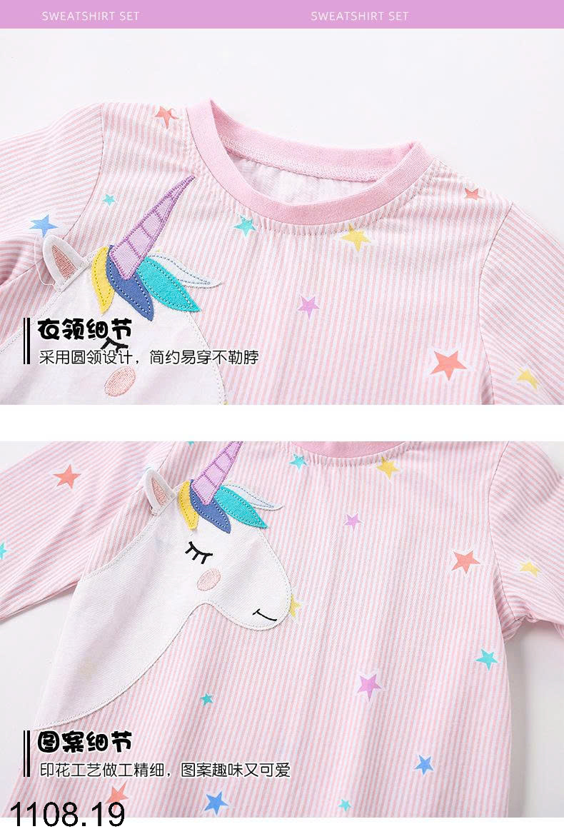 26HA1108.19 - BỘ THU ĐÔNG MẶC NHÀ BÉ GÁI MALWEE