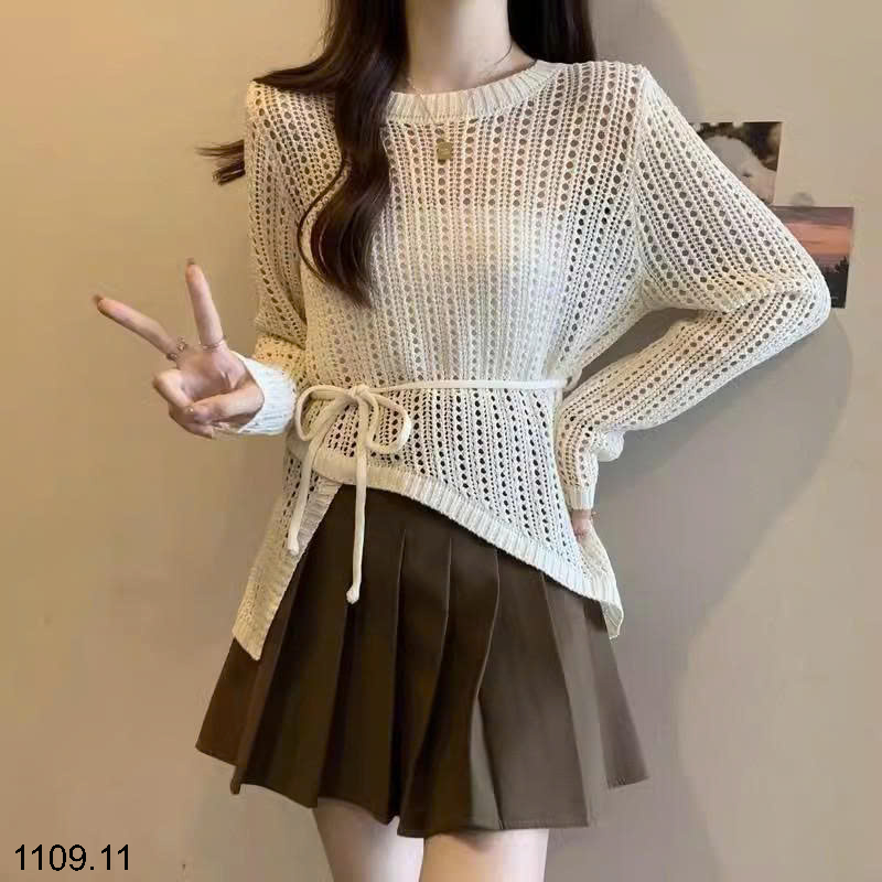 26HA1109.11 - ÁO LƯỚI VẠT CHÉO
