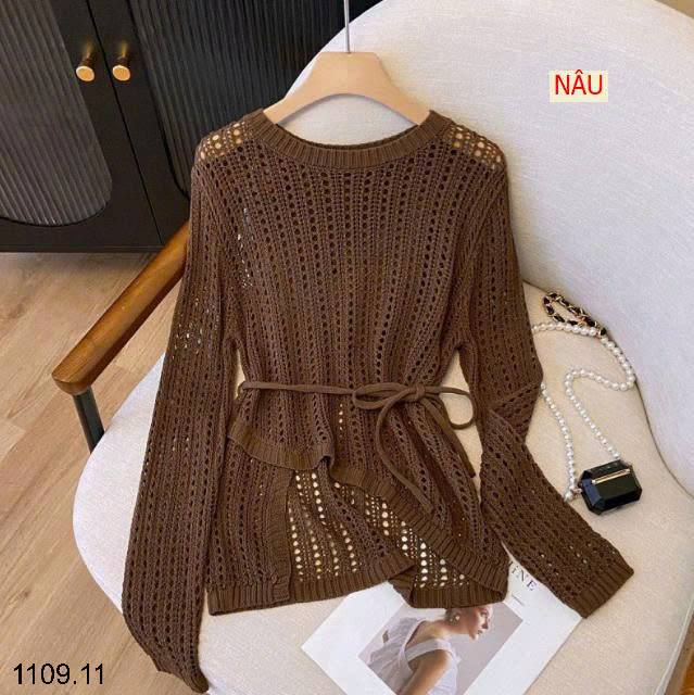 26HA1109.11 - ÁO LƯỚI VẠT CHÉO