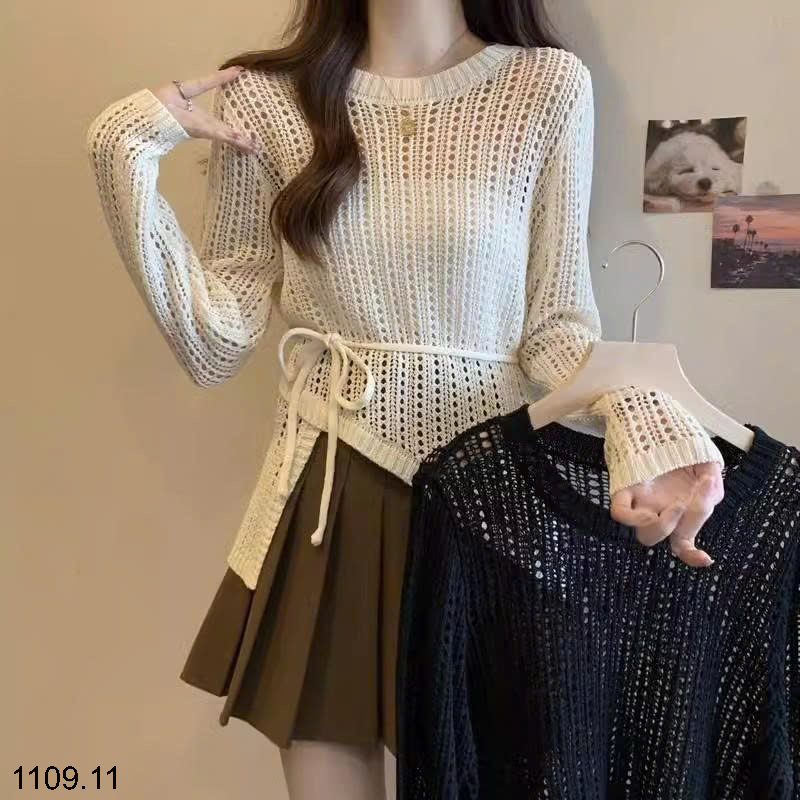 26HA1109.11 - ÁO LƯỚI VẠT CHÉO