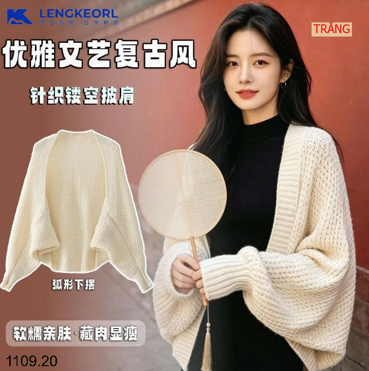 26HA1109.20 - ÁO CHOÀNG LEN LENGKEORL