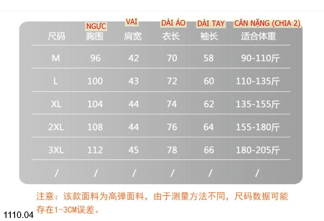 26HA1110.04 - ÁO THU ĐÔNG DÀI TAY NAM CỔ TRÒN