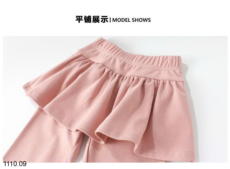 26HA1110.09 - QUẦN LEGGING DÁNG VÁY BÉ GÁI AKL