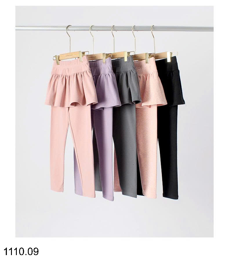 26HA1110.09 - QUẦN LEGGING DÁNG VÁY BÉ GÁI AKL