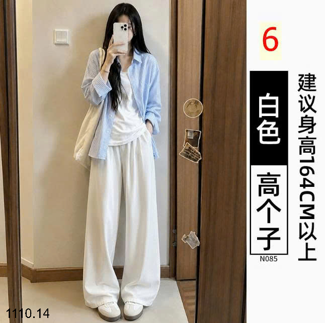 26HA1110.14 - QUẦN JEAN TENCEL ỐNG RỘNG CHO NỮ
