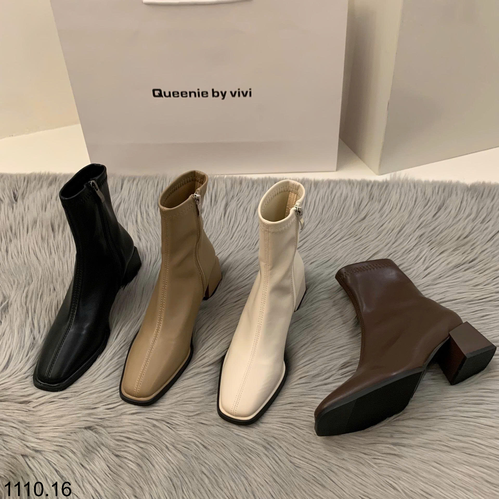 26HA1110.16 - BOOT CỔ NGẮN KIỂU PHÁP