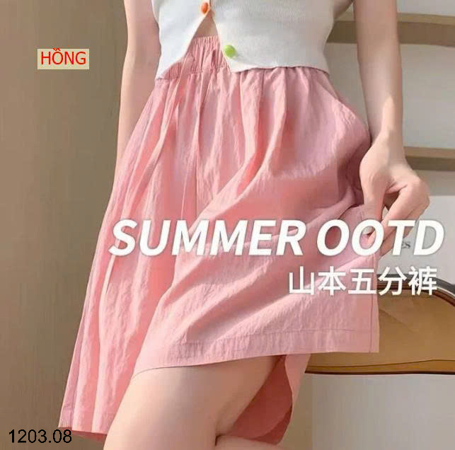 26HA1203.08 - QUẦN SHORT NỮ YAMAMOTO