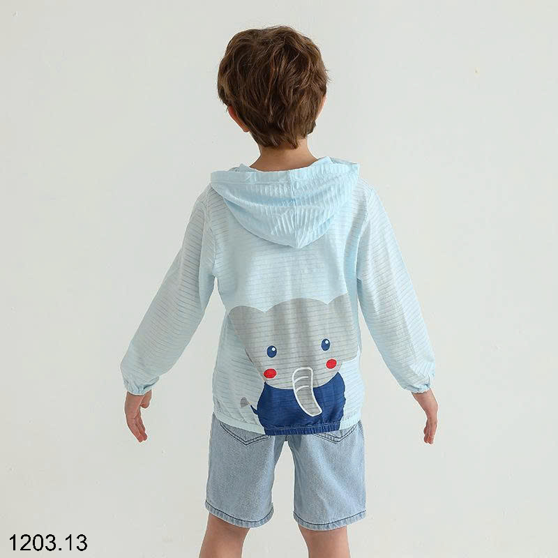 26HA1203.13 - ÁO CHỐNG NẮNG SỢI TRE MAMDADKIDS CHO BÉ