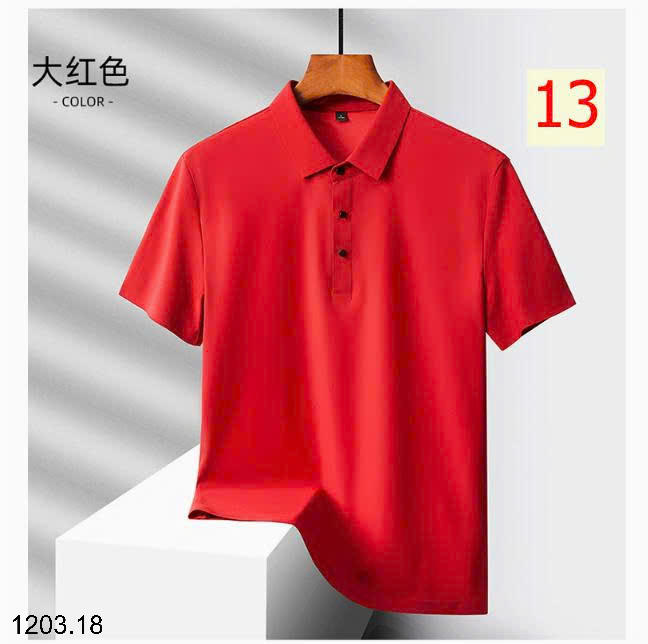 26HA1203.18 - ÁO POLO LỤA BĂNG NAM