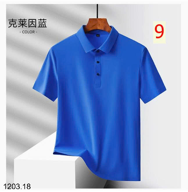 26HA1203.18 - ÁO POLO LỤA BĂNG NAM