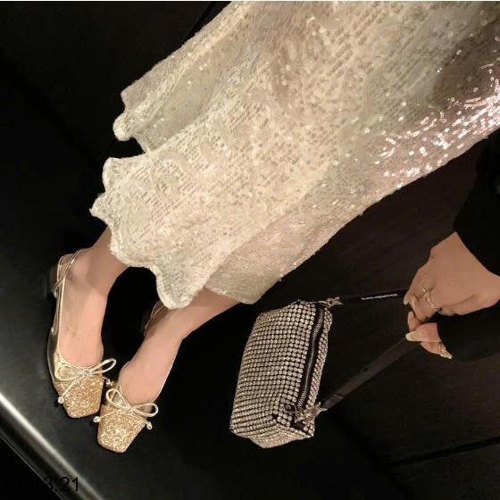 26HA1203.21 - GIÀY SANDAL NỮ ĐÍNH SEQUIN
