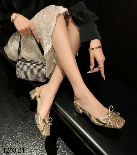 26HA1203.21 - GIÀY SANDAL NỮ ĐÍNH SEQUIN