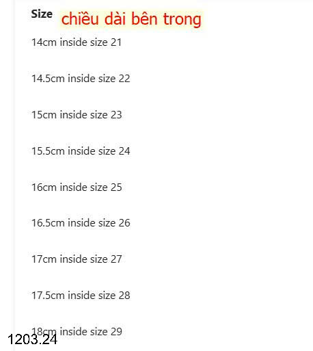 26HA1203.24 - SANDAL NHỰA CHO BÉ