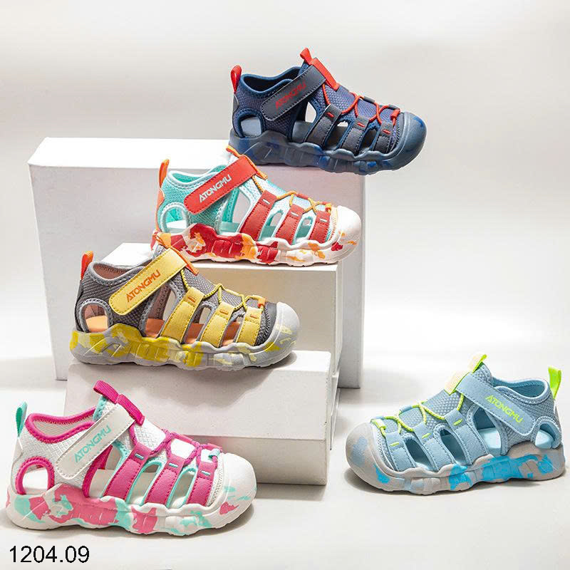 26HA1204.09 - SANDAL HÌNH SÂU THOÁNG KHÍ CHO NỮ