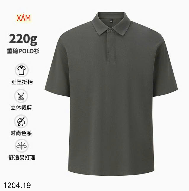 26HA1204.19 - ÁO POLO NAM