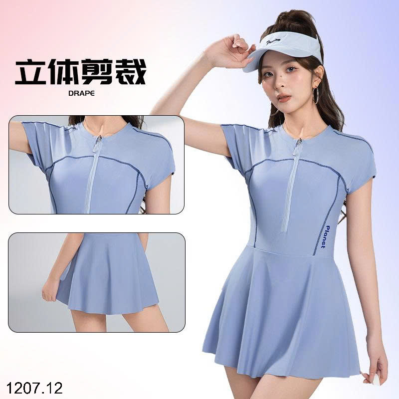 26HA1207.12 - VÁY TẮM LIỀN THÂN NỮ