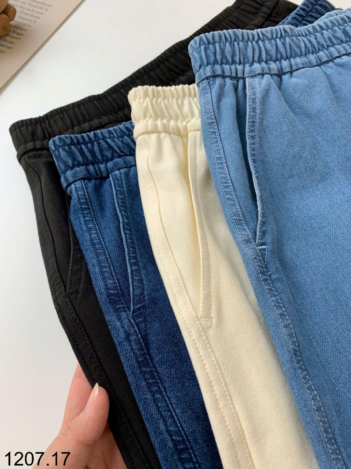 26HA1207.17 - QUẦN SHORT DEMIN CHO NỮ