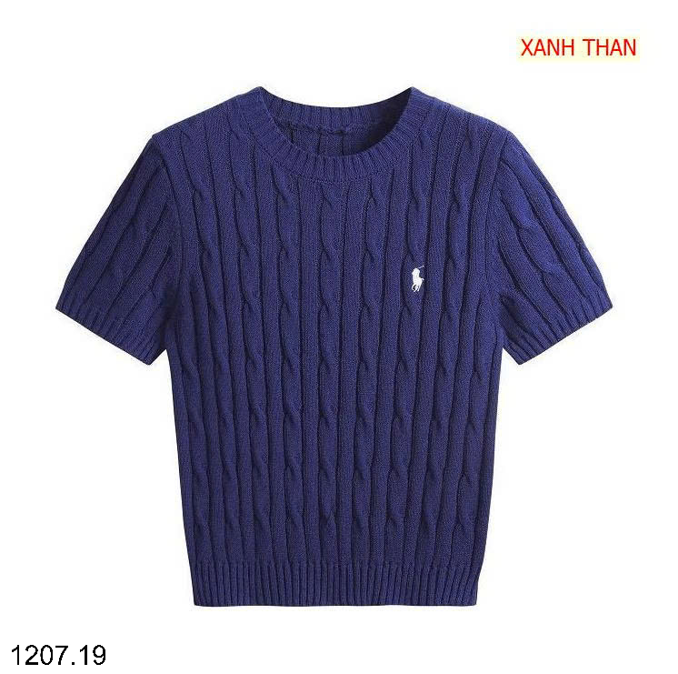 26HA1207.19 - ÁO LEN NGẮN TAY VẶN THỪNG CACHE