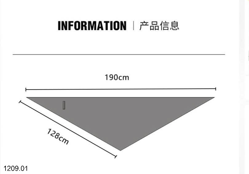 26HA1209.01 - KHĂN CHOÀNG TAM GIÁC