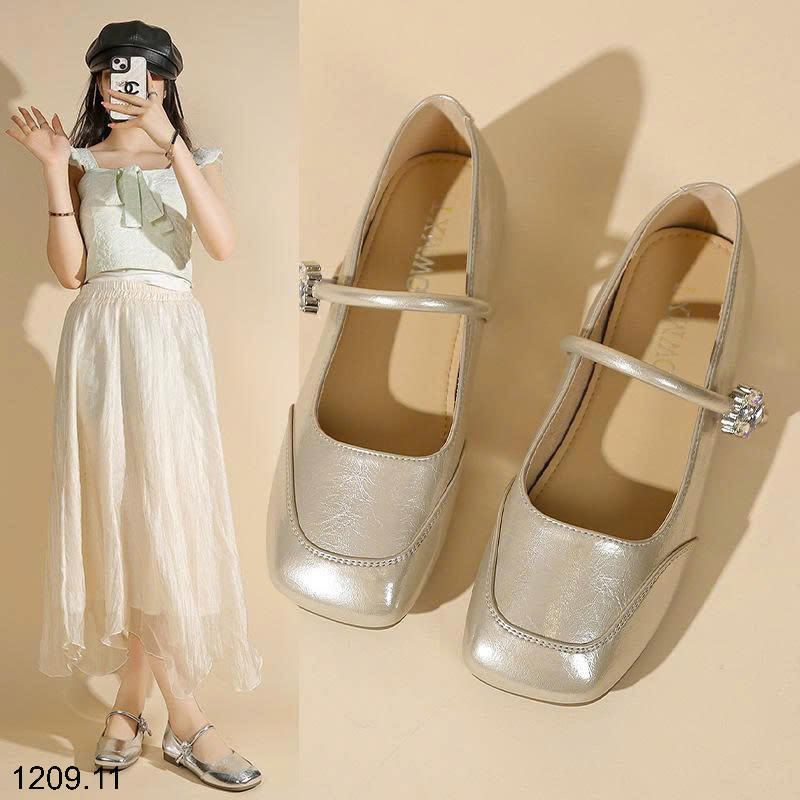 26HA1209.11 - GIÀY MARRY JANE ĐẾ BẰNG