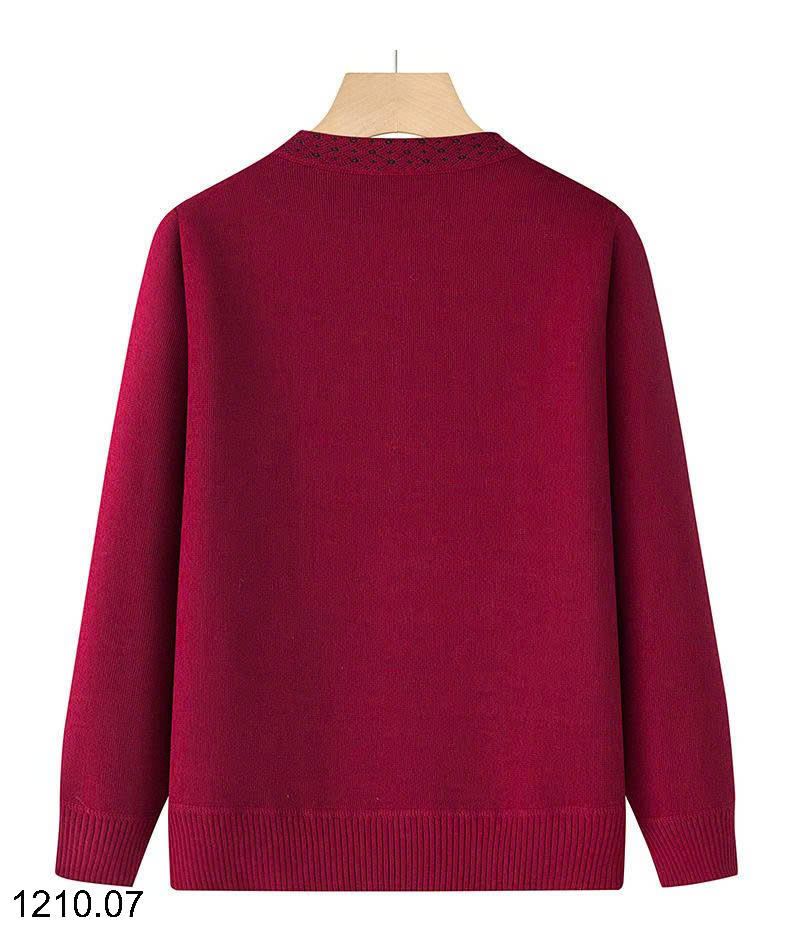 26HA1210.07 - CARDIGAN LÓT LÔNG DÀY CHO MẸ