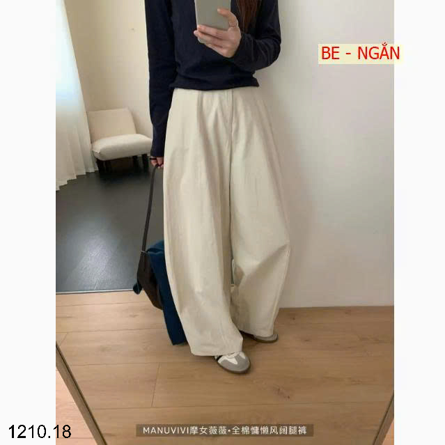 26HA1210.18 - QUẦN ỐNG RỘNG MANUVIVI