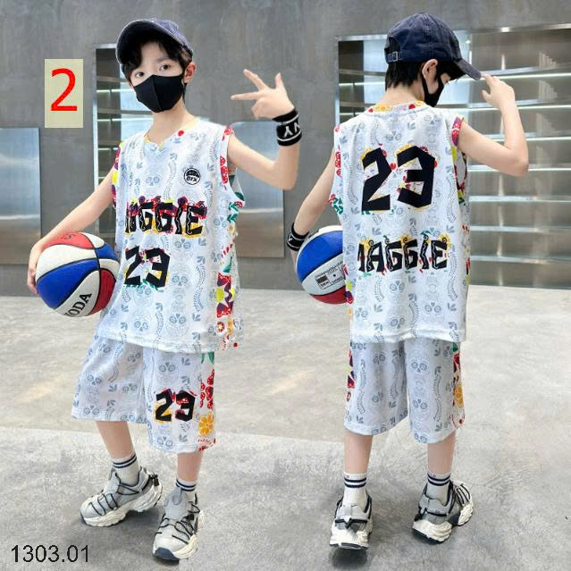 26HA1303.01 - BỘ THỂ THAO BA LỖ SIZE ĐẠI BÉ TRAI