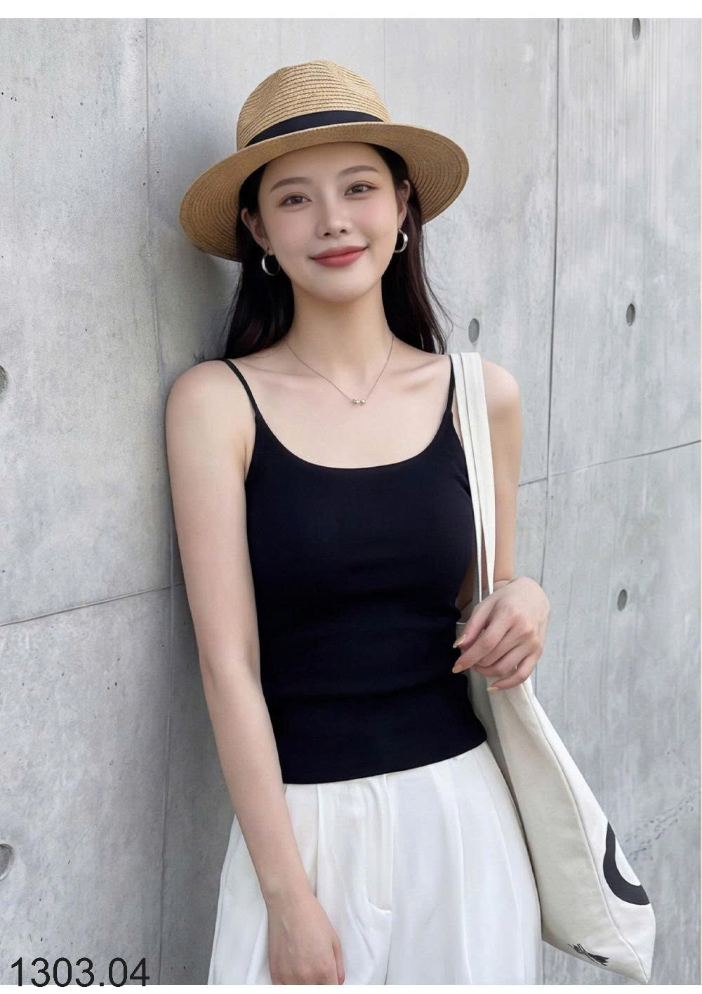 26HA1303.04 - ÁO 2 DÂY NỮ CÓ ĐỆM NGỰC