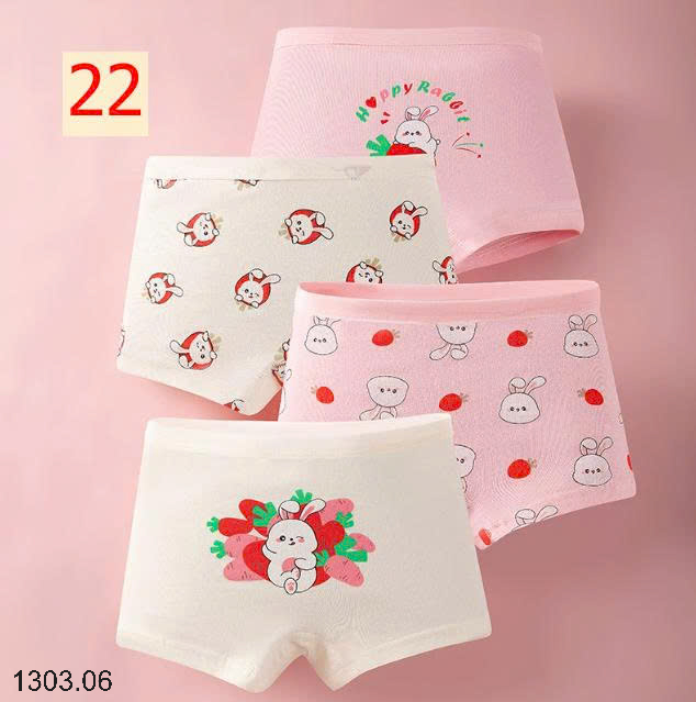 26HA1303.06 - SET 4 QUẦN CHIP BÉ GÁI
