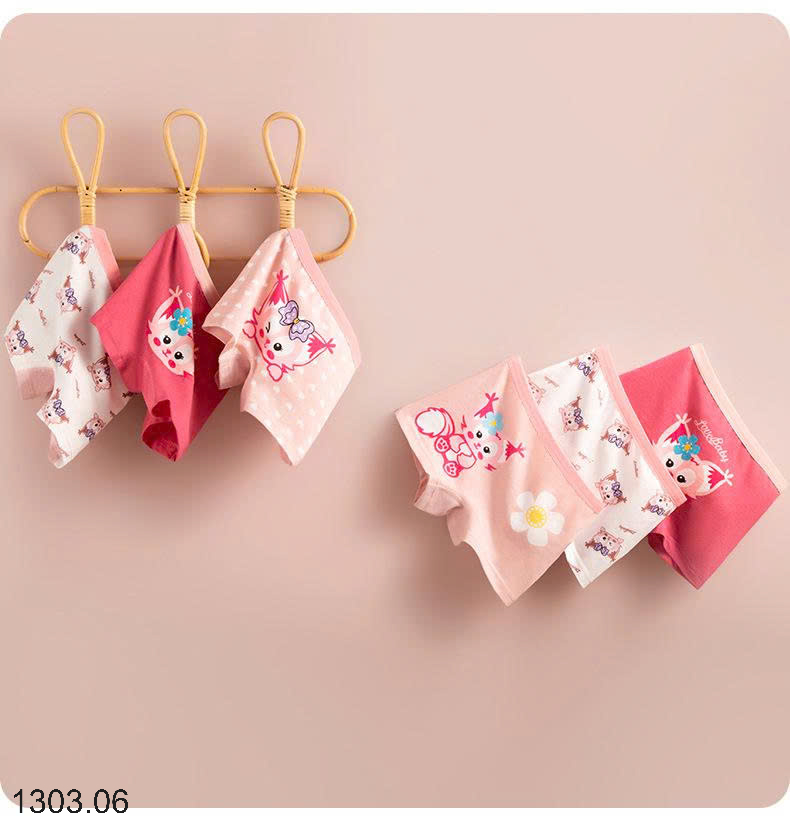 26HA1303.06 - SET 4 QUẦN CHIP BÉ GÁI