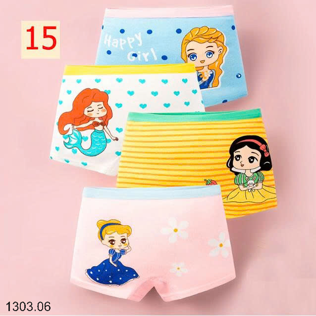 26HA1303.06 - SET 4 QUẦN CHIP BÉ GÁI