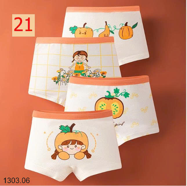 26HA1303.06 - SET 4 QUẦN CHIP BÉ GÁI