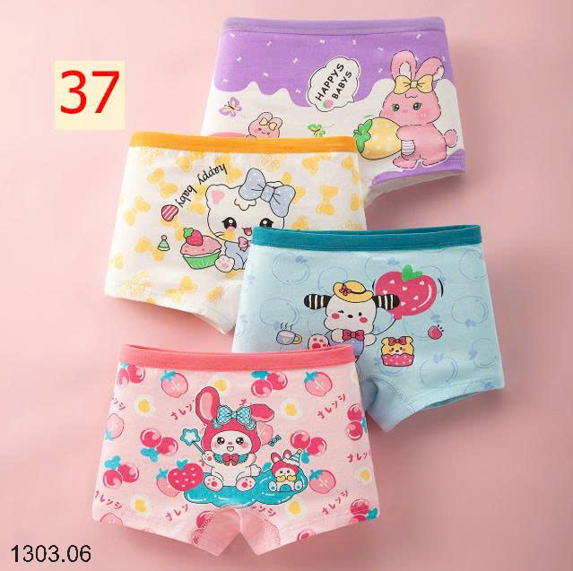 26HA1303.06 - SET 4 QUẦN CHIP BÉ GÁI