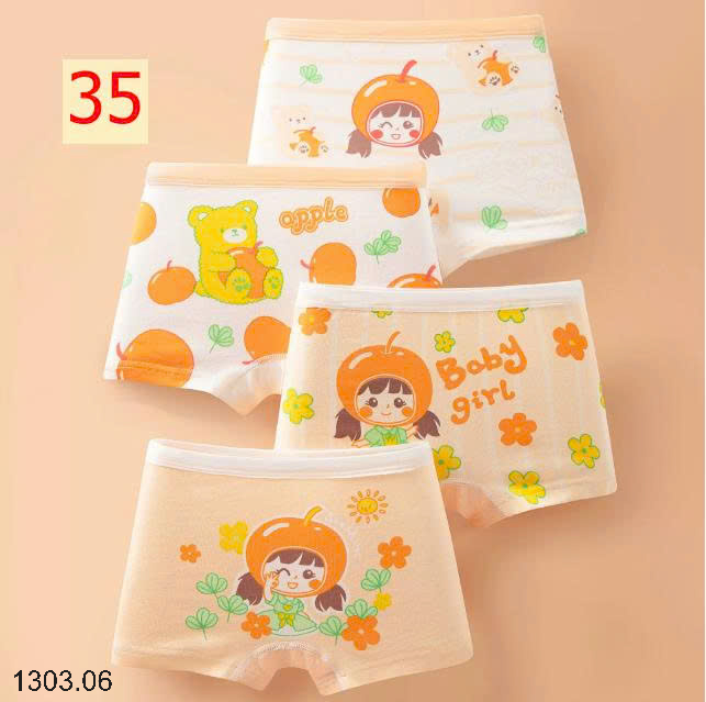 26HA1303.06 - SET 4 QUẦN CHIP BÉ GÁI