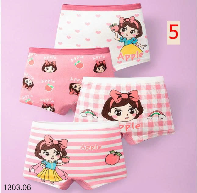 26HA1303.06 - SET 4 QUẦN CHIP BÉ GÁI